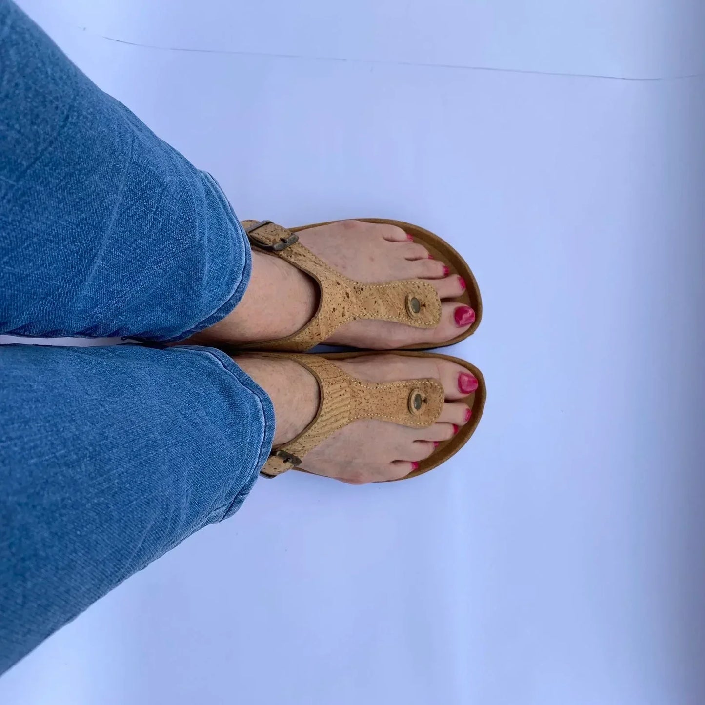 Natural Cork Sandals - The Cork Shop