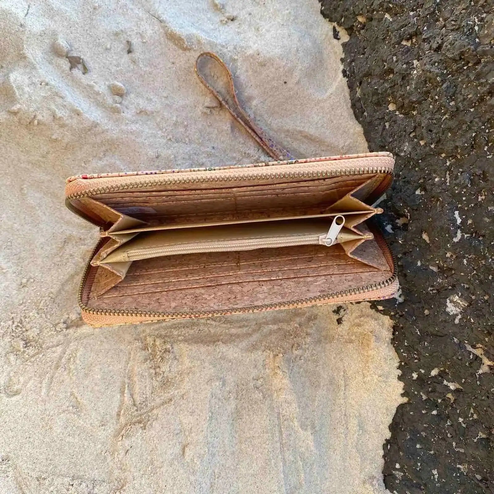 Black Cork Wallet - Amy