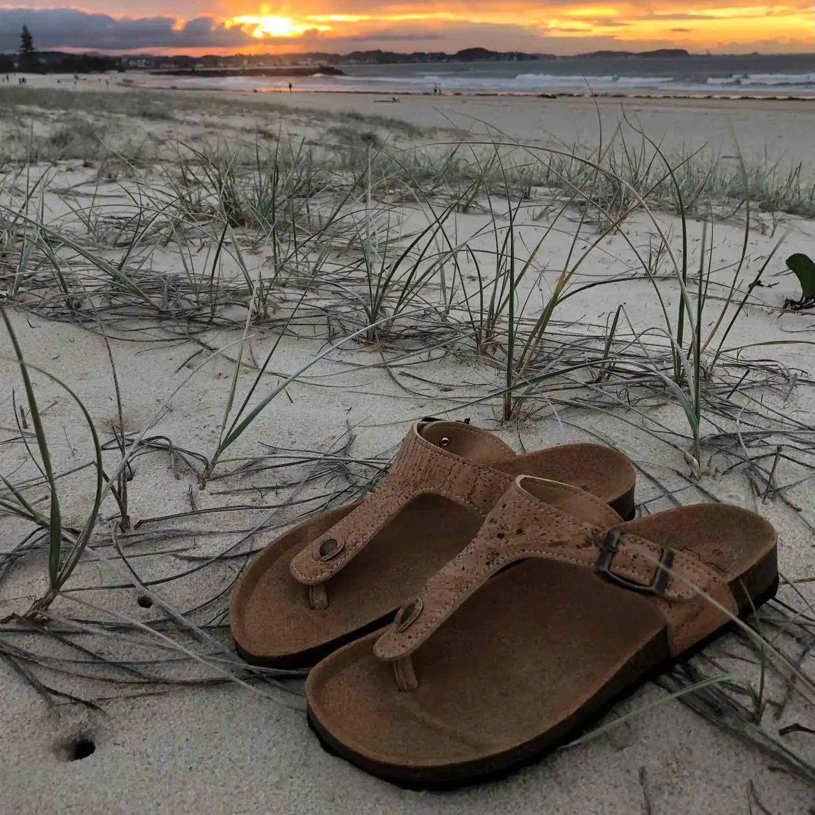 Natural Cork Sandals