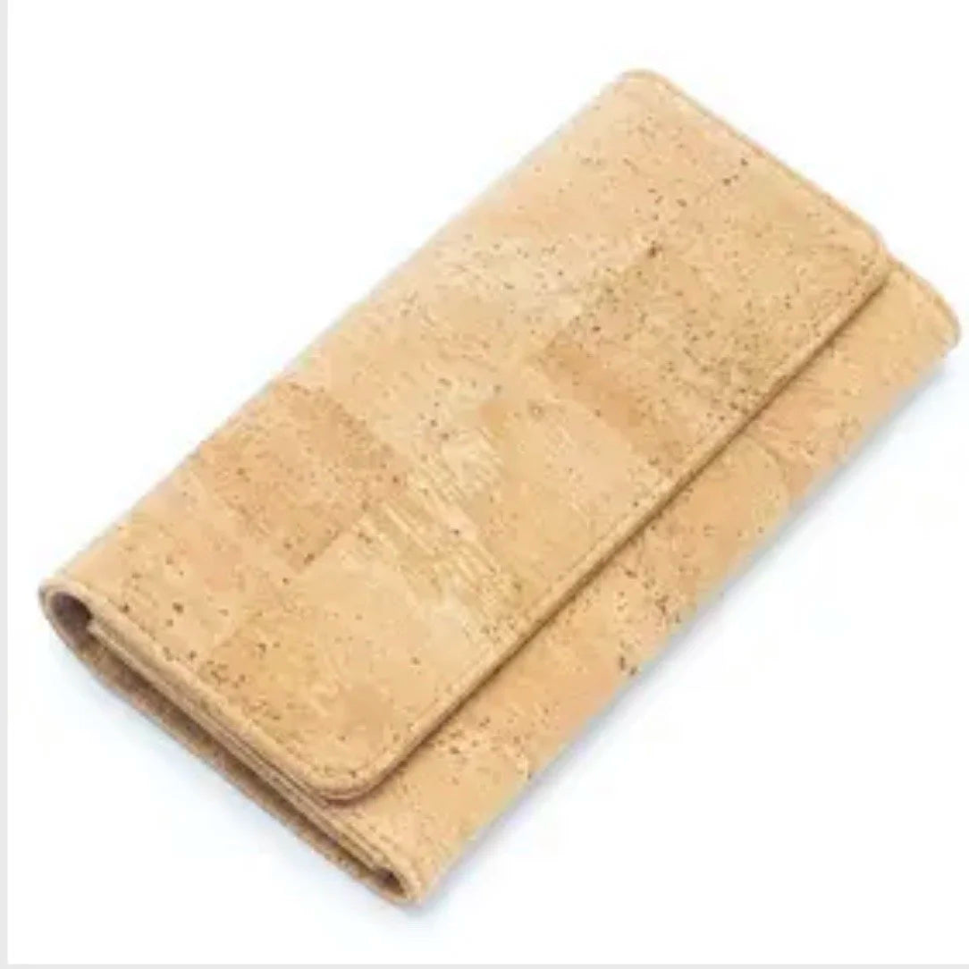 Wallet with Gold, Silver or Natural Cork - Ella