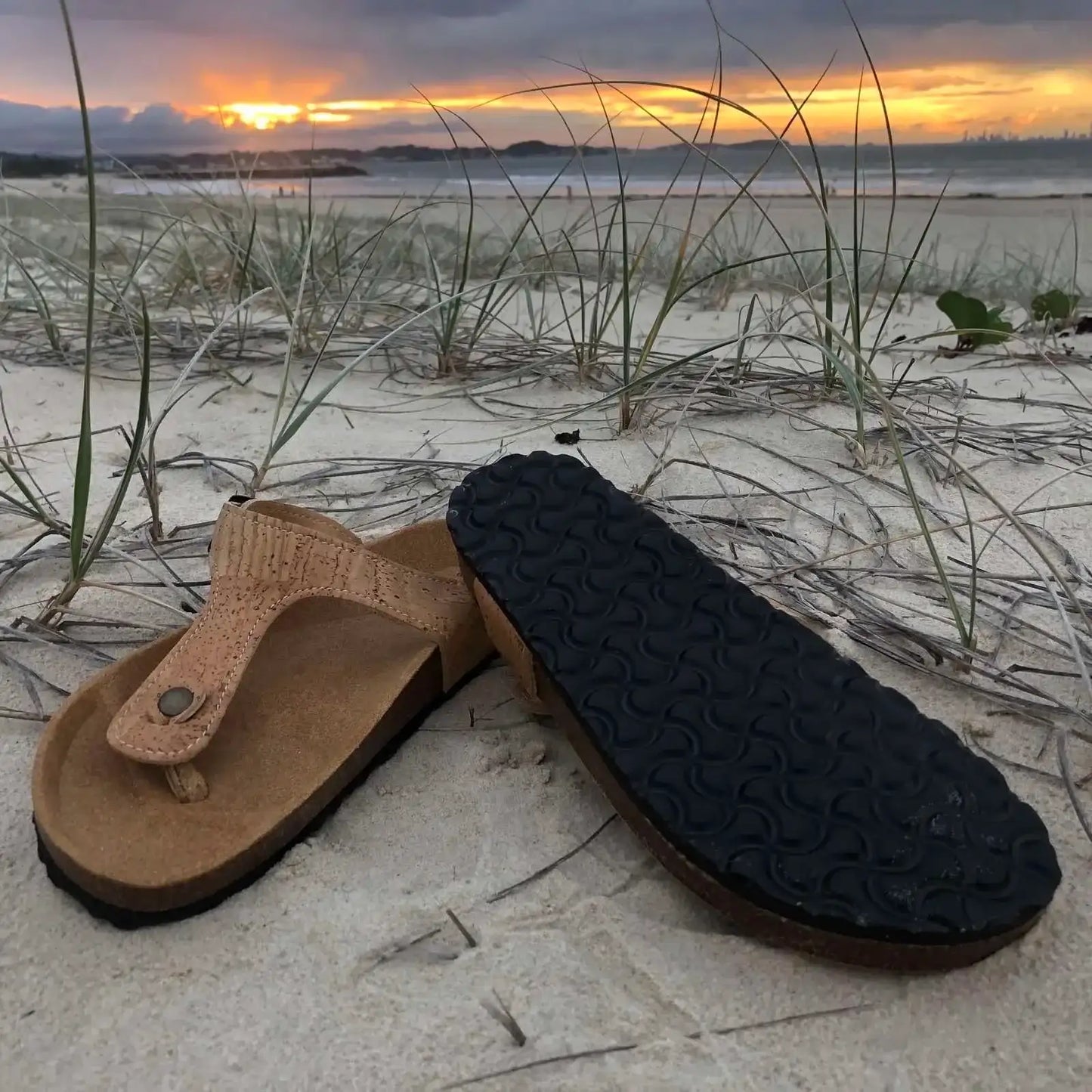 Natural Cork Sandals