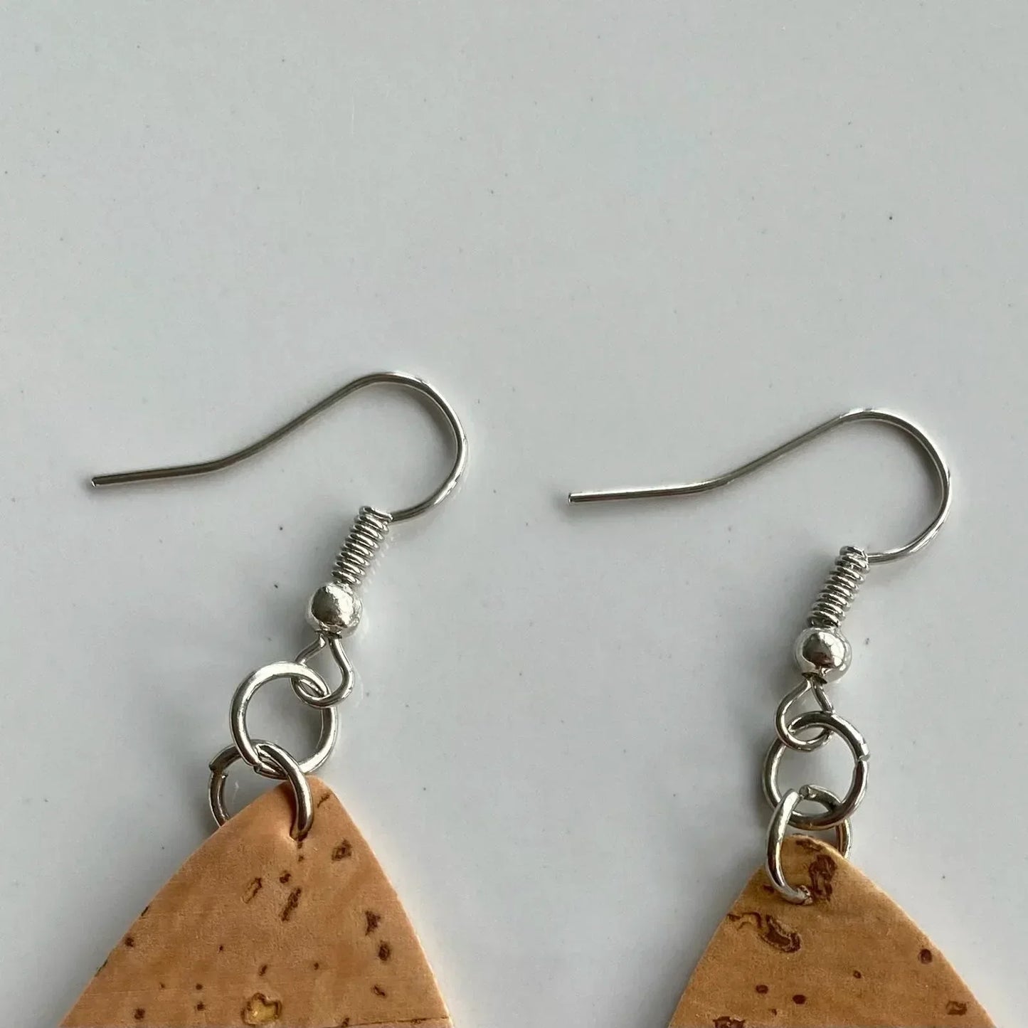Natural Cork Earrings | Vegan - The Cork Shop