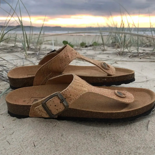 Natural Cork Sandals