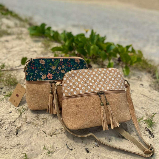 Cheryl Cork Handbag - Adjustable Crossbody Bag - The Cork Shop