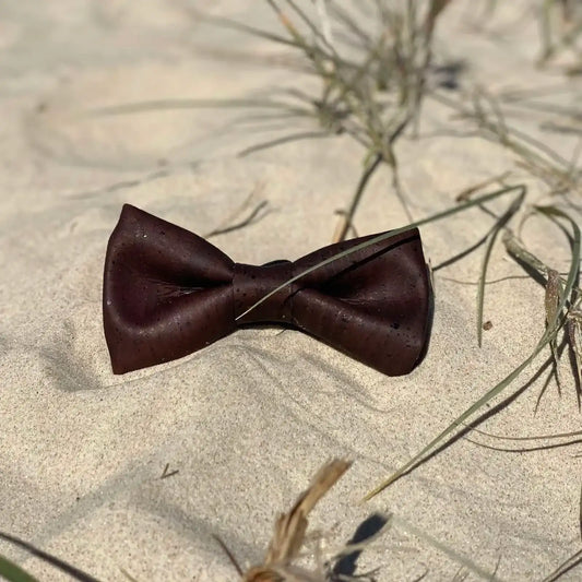 Cork Bow Tie - Black, Brown or Turquoise