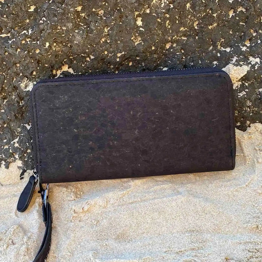Black Cork Wallet - Amy