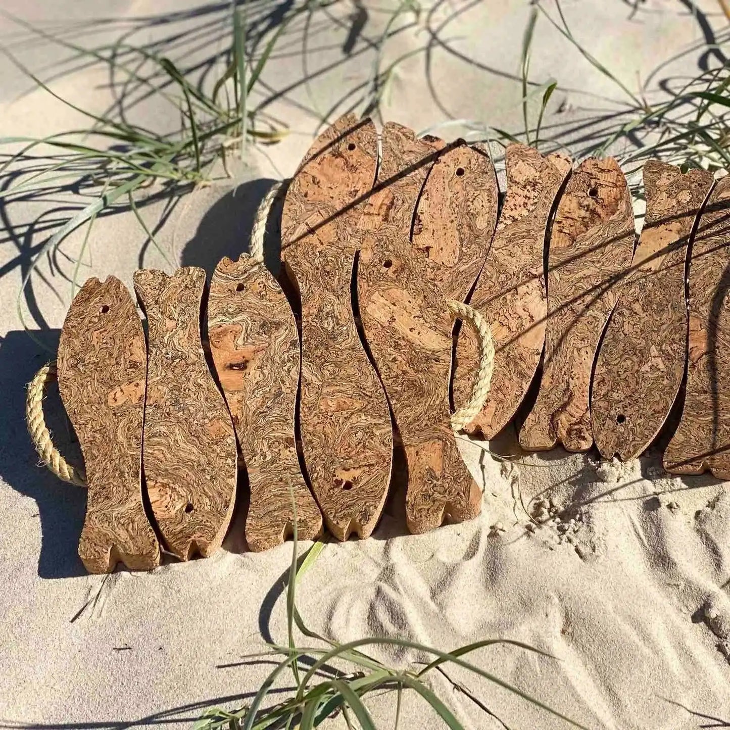 Cork and Rope Fish Trivet