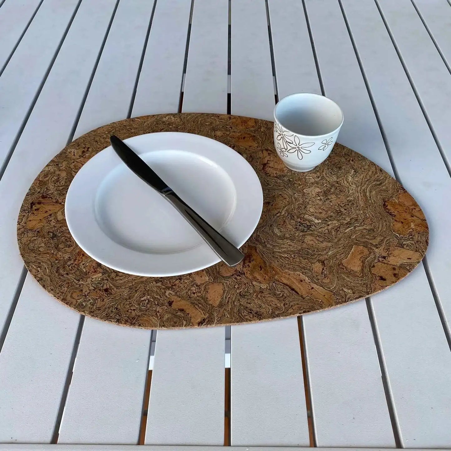Oval Cork Placemats Set of 4