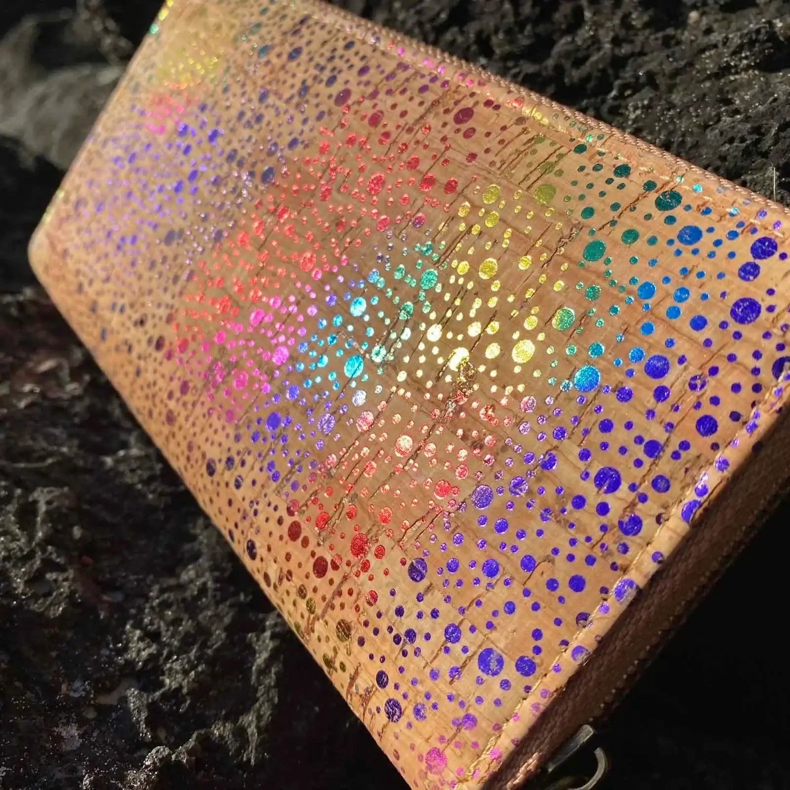 Colourful Cork Wallet - Amy