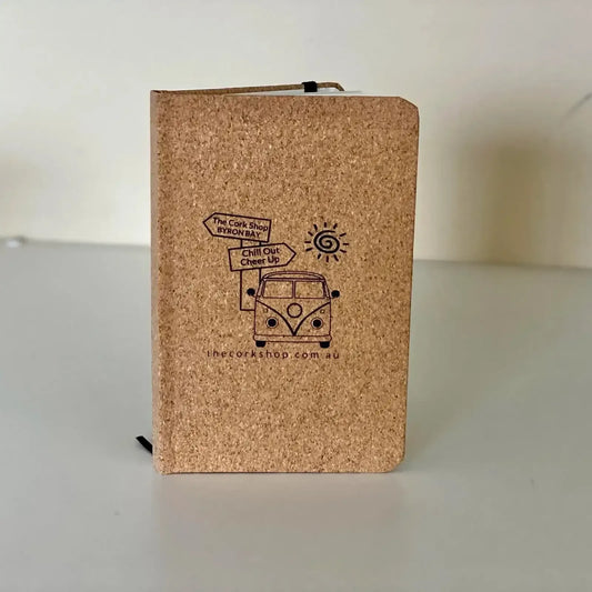 Small Cork Notebook - Souvenir with Ribbon Bookmark | Eco-Friendly - The Cork Shop