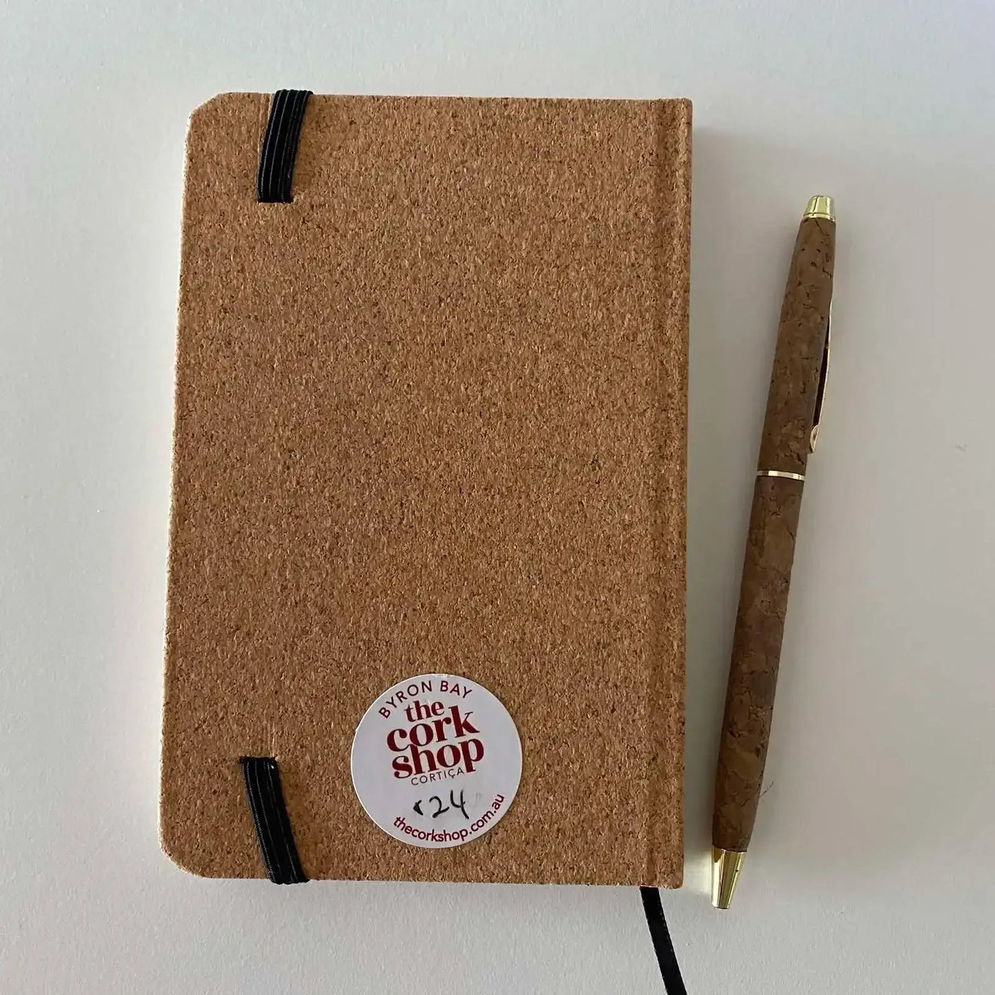 Small Cork Notebook - Souvenir with Ribbon Bookmark | Eco-Friendly - The Cork Shop