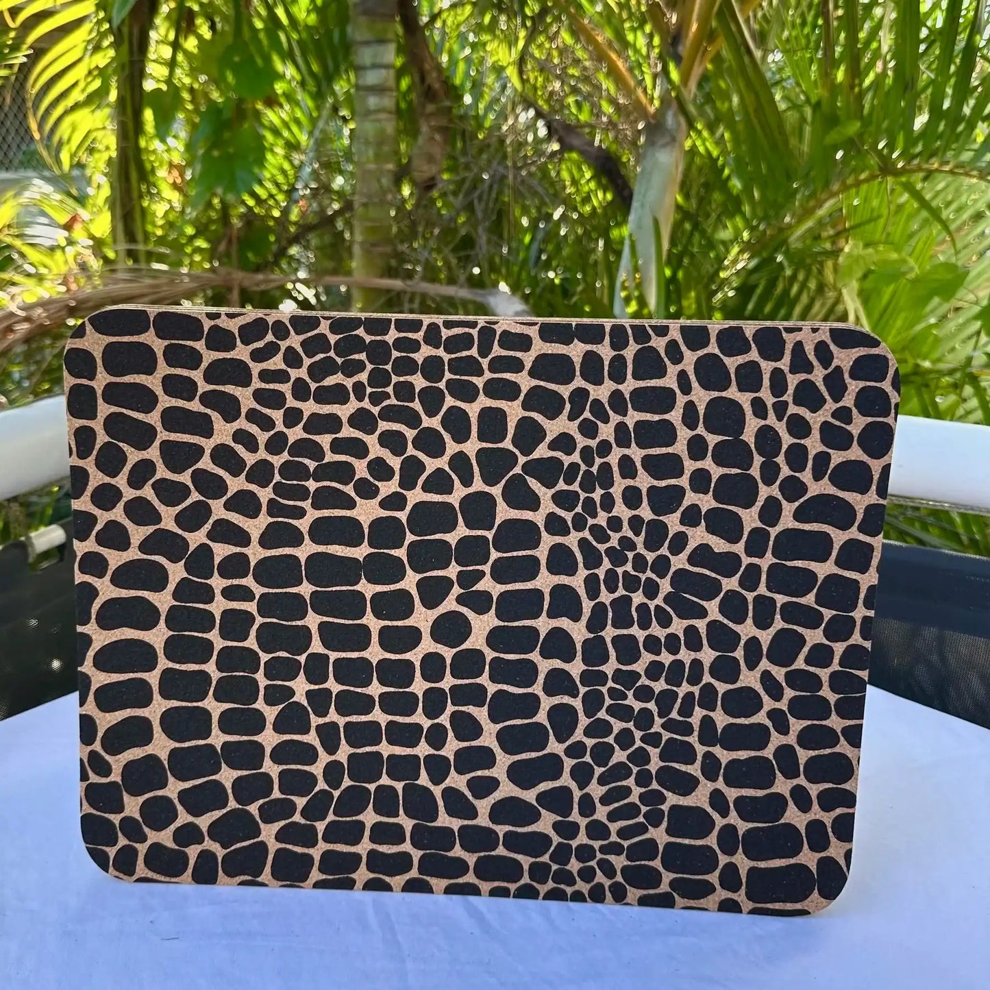 Wild Animal Print Cork placemats Set of 4