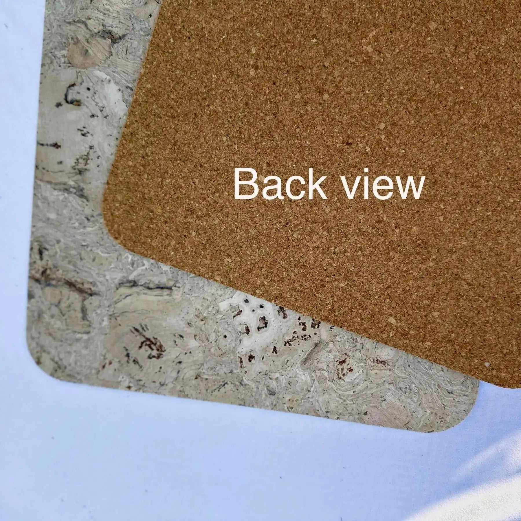 White Cork Placemats Set of 4