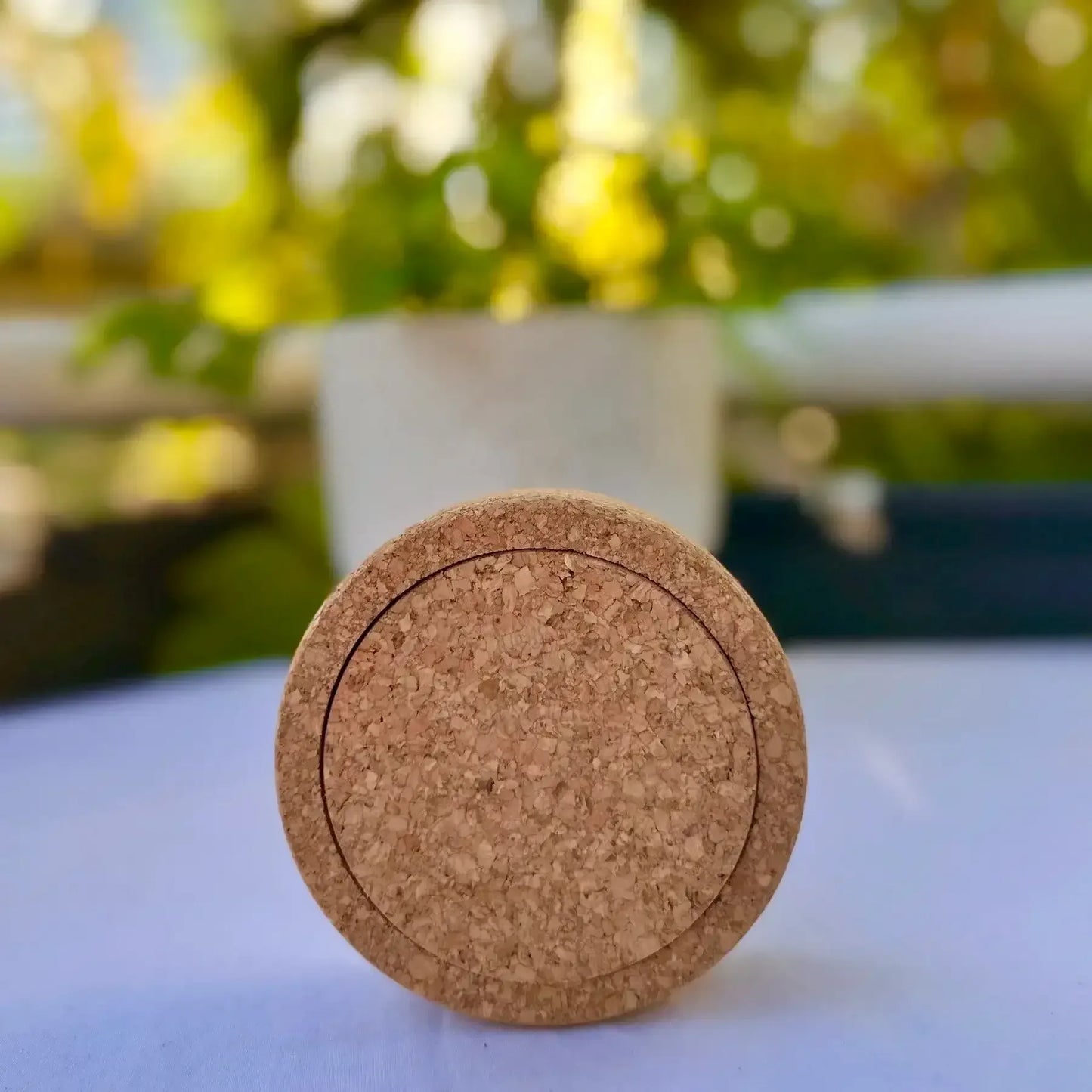 Cork Wine Bottle & Coaster Holder Set - 7 Pieces | Handcrafted in Portugal - The Cork Shop