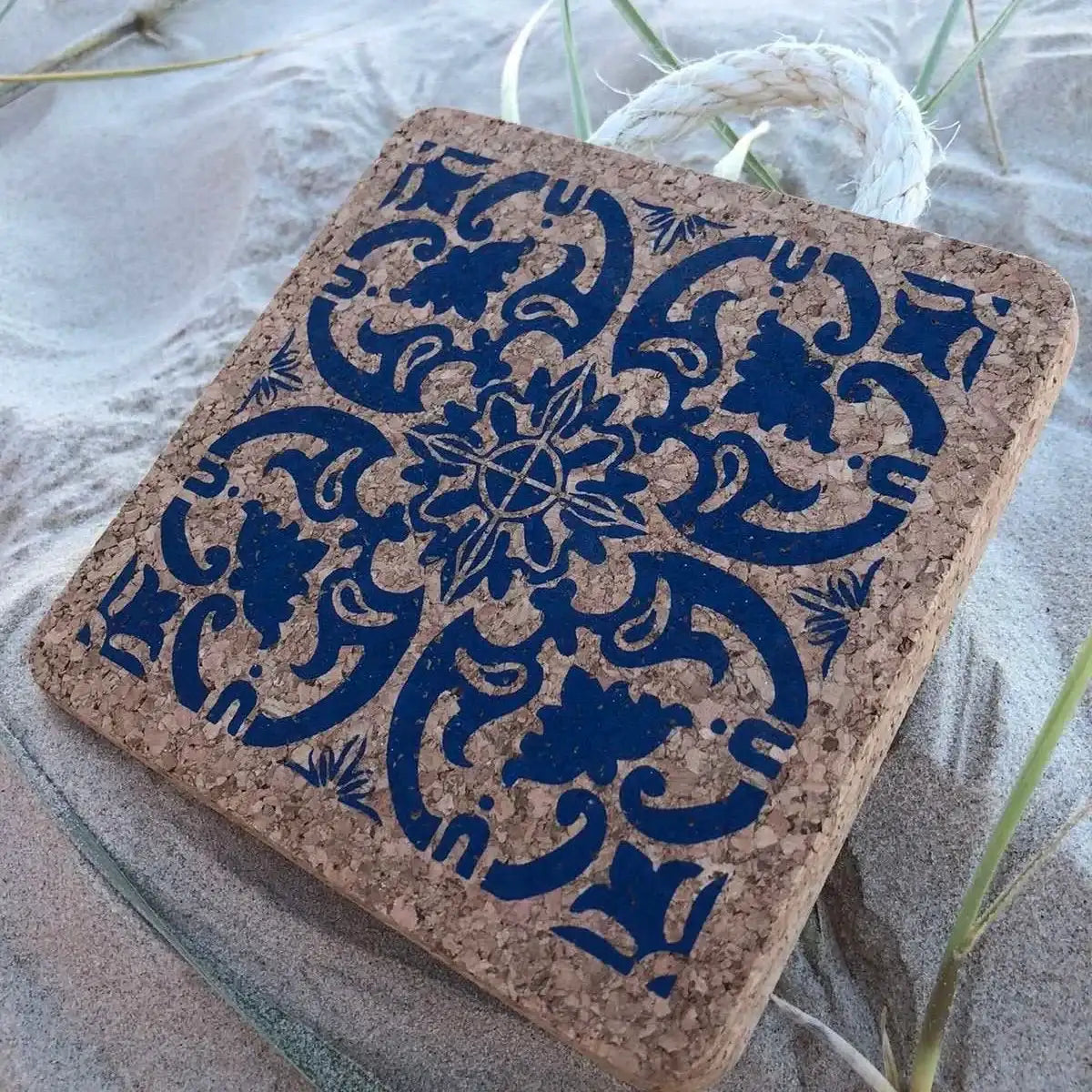 Best Sellers~Patterned Trivet with Rope