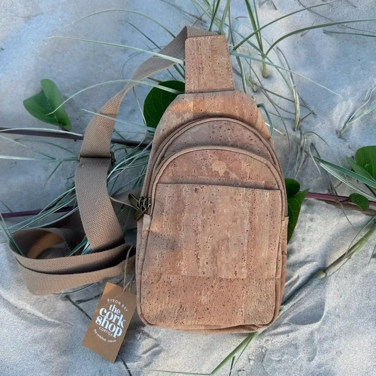 Best Seller~Cork Sling Bag - Miley