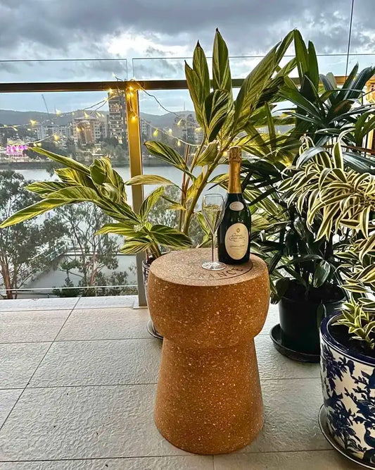 LISBON - Cork champagne stool.