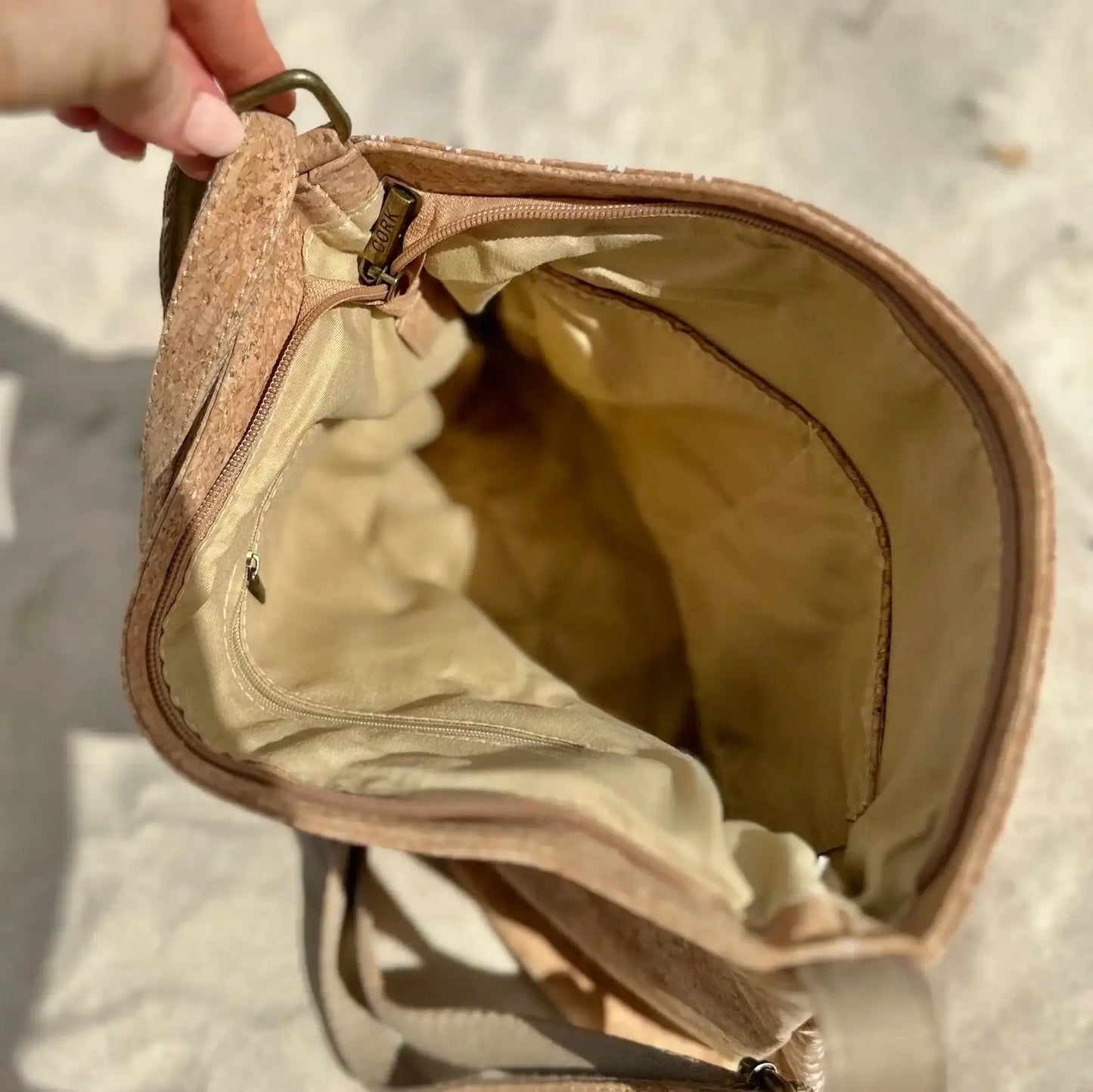 Nina Cork Shoulder Bag