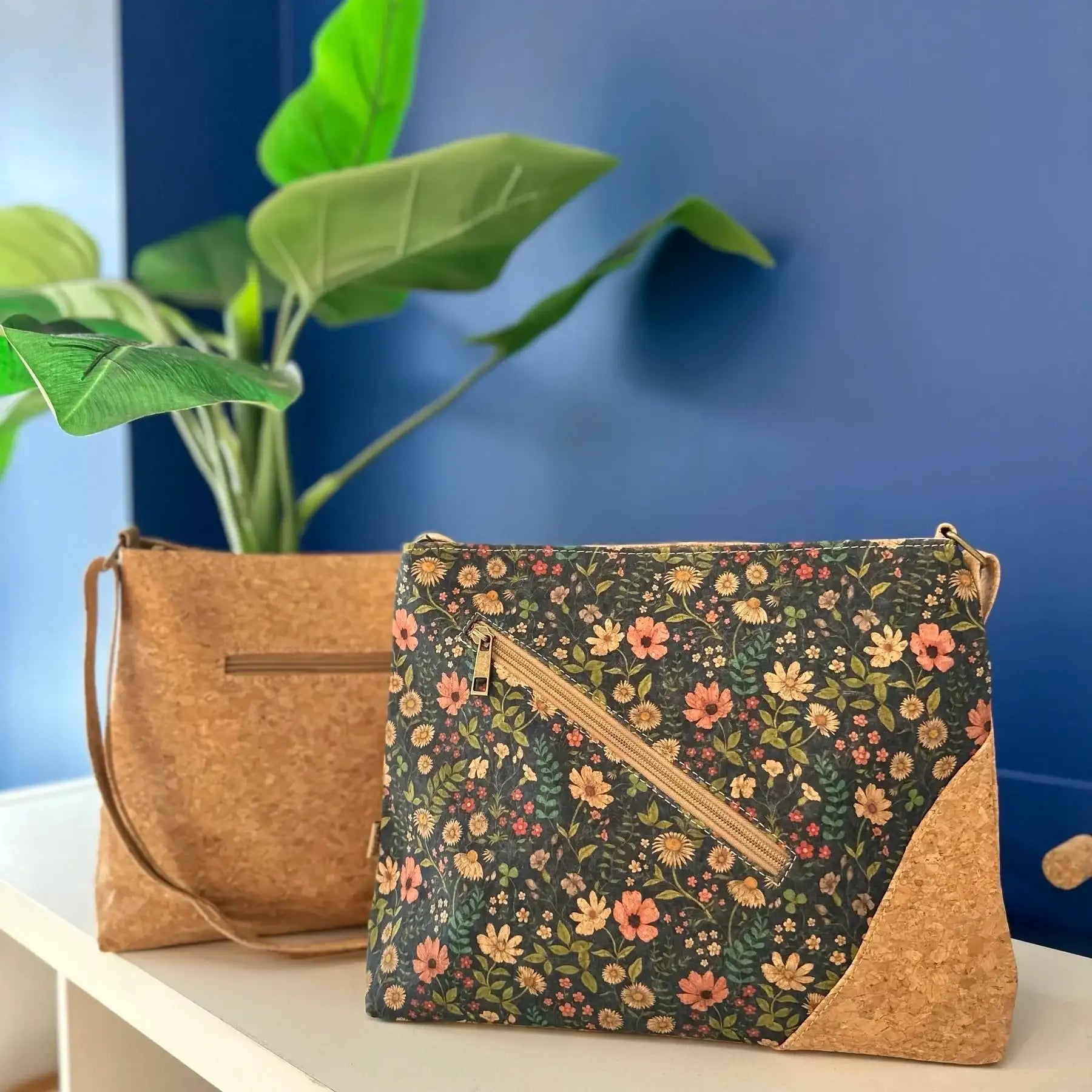 Nina Cork Shoulder Bag