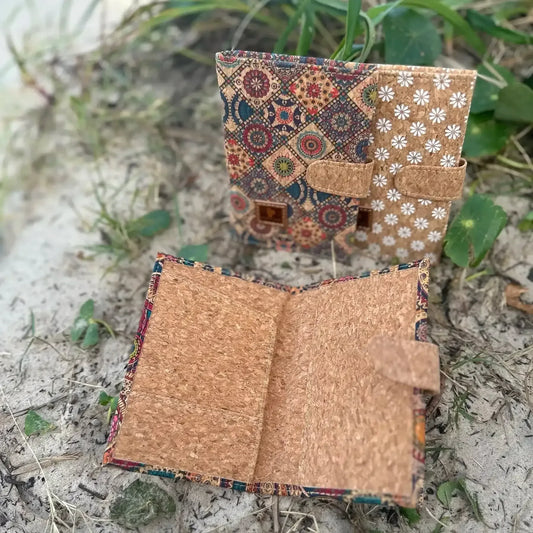 Cork Passport Holder - Vegan Leather Travel Wallet - The Cork Shop