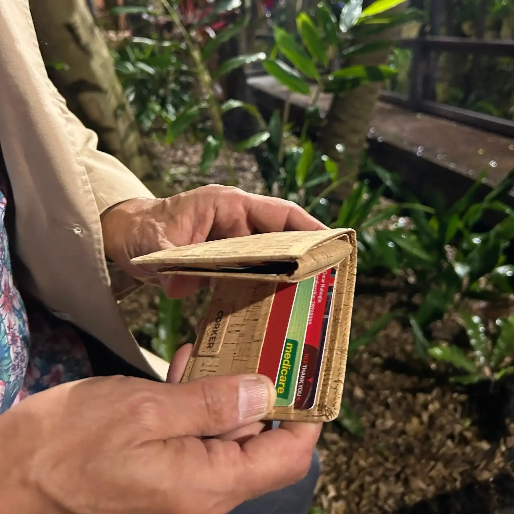 Classic Cork Wallet ‘Omar’