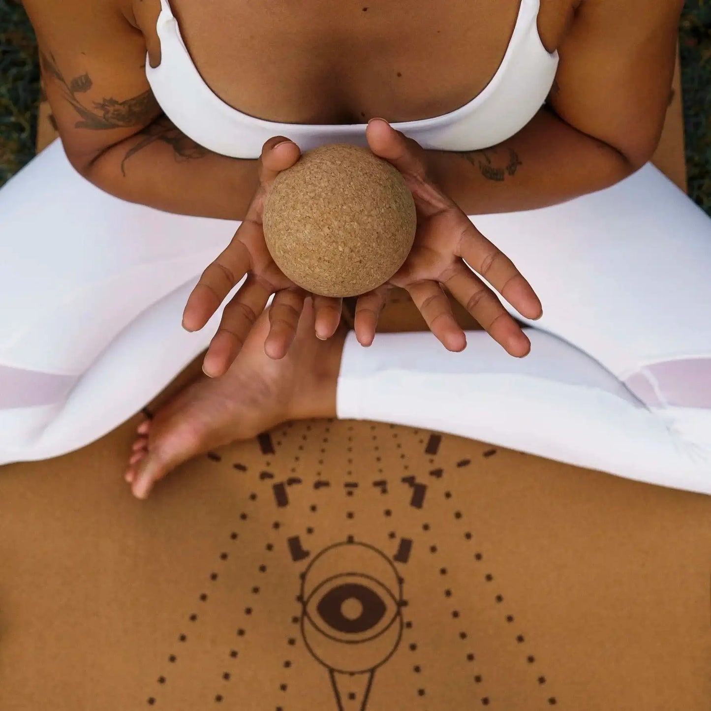 Cork Yoga Balls