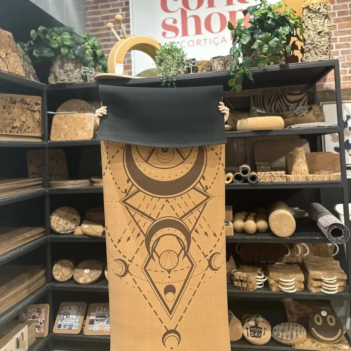 Designer Yoga Mat - The Cork Shop