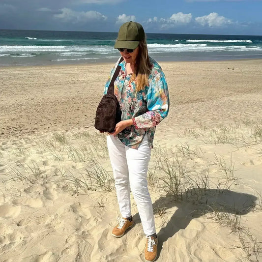 Miley Cork Sling Bag - Deluxe Crossbody Satchel in 3 Colors - The Cork Shop