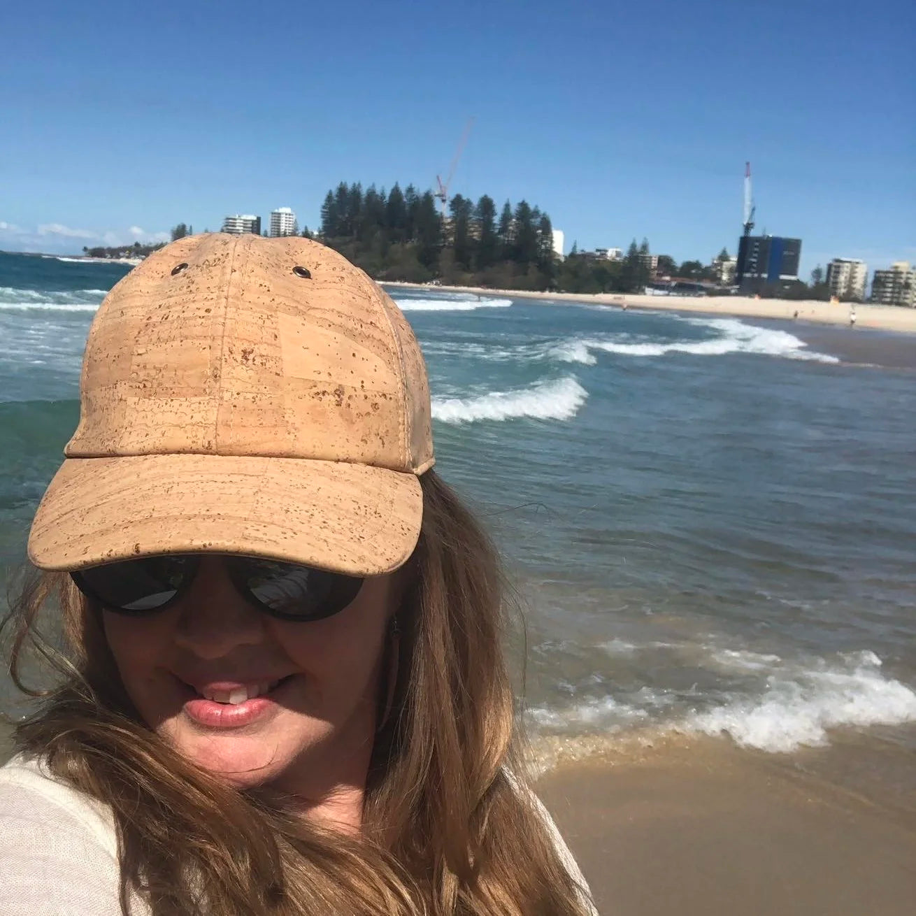 Coloured Cork Cap Unisex