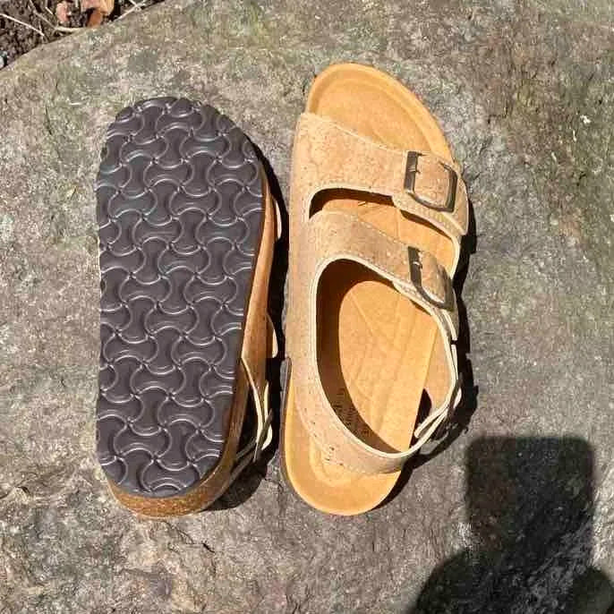 Back Strap Cork Sandals