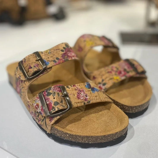 Floral Cork Sandals ~ Best Sellers