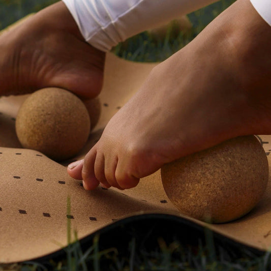 Cork Yoga Balls