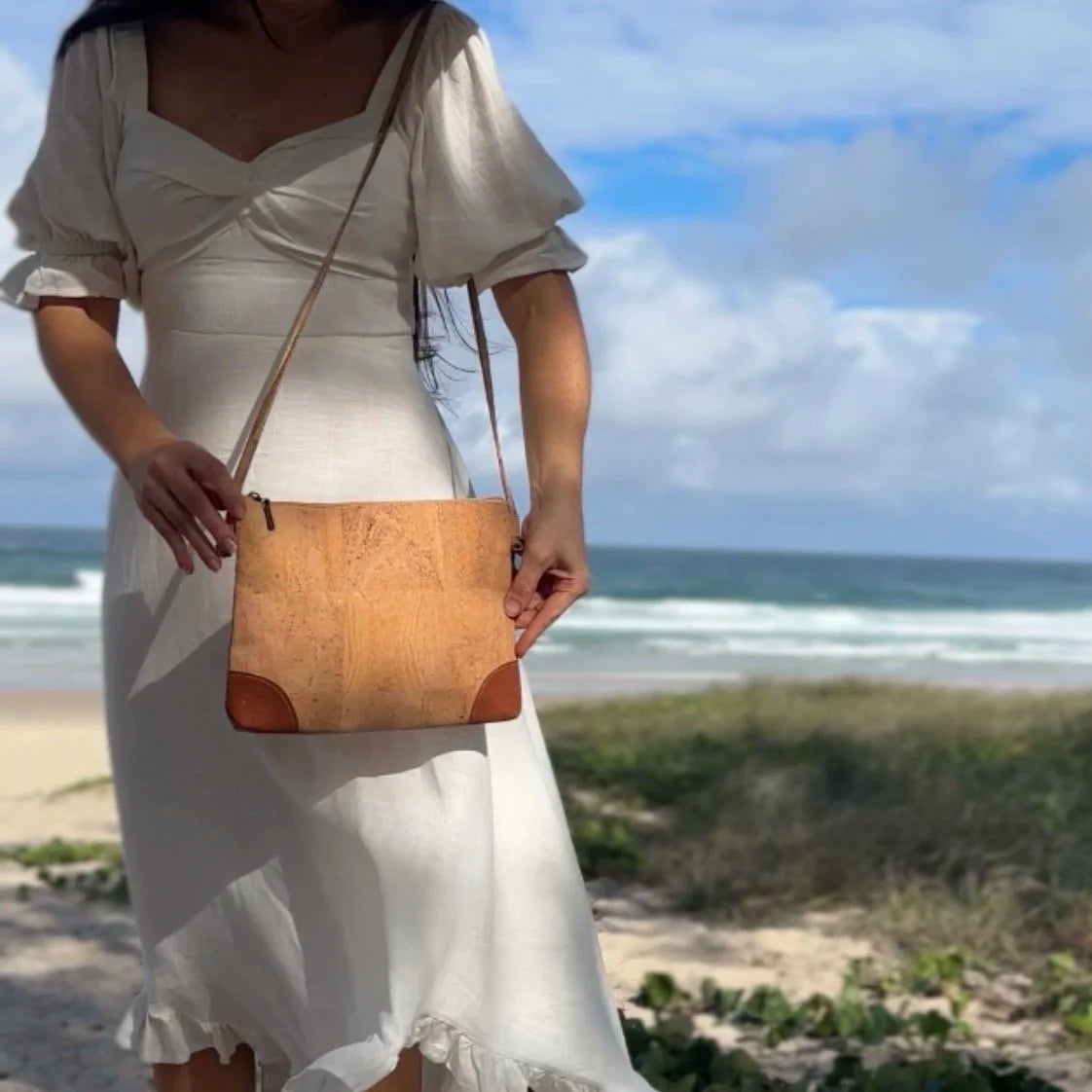 New~Amelie Reversible Cork Bag