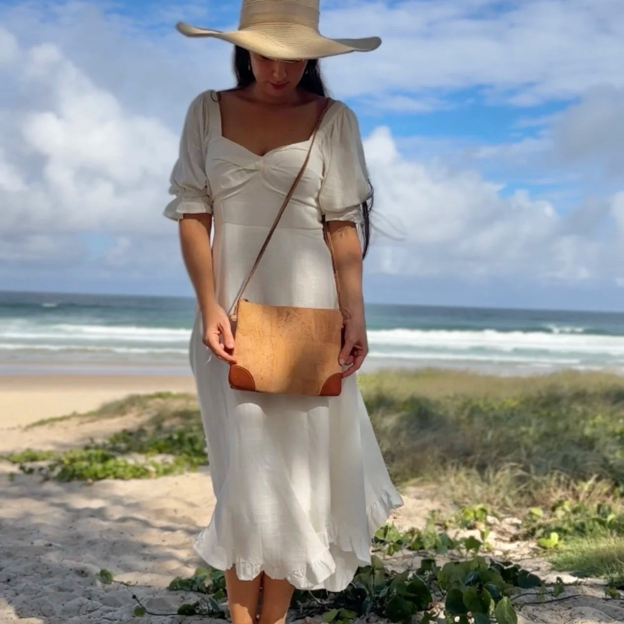 New~Amelie Reversible Cork Bag