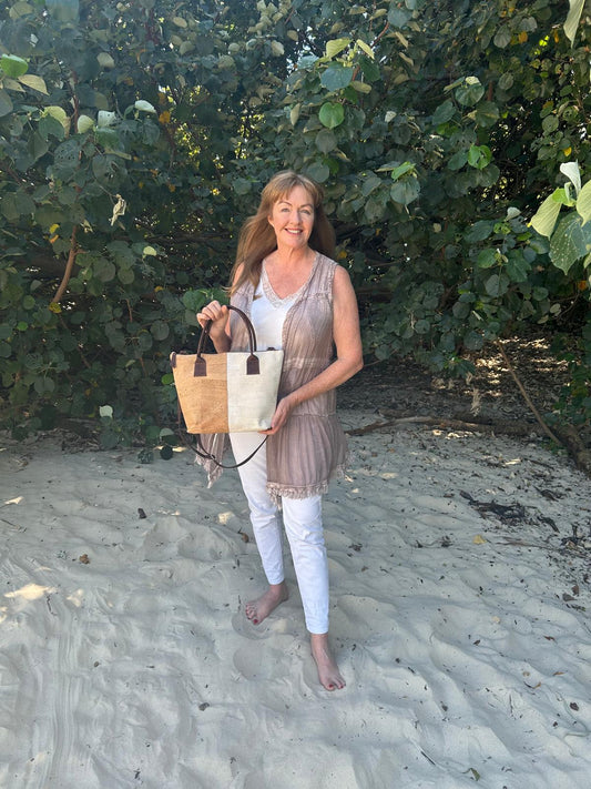 New~Abby Cork Handbag