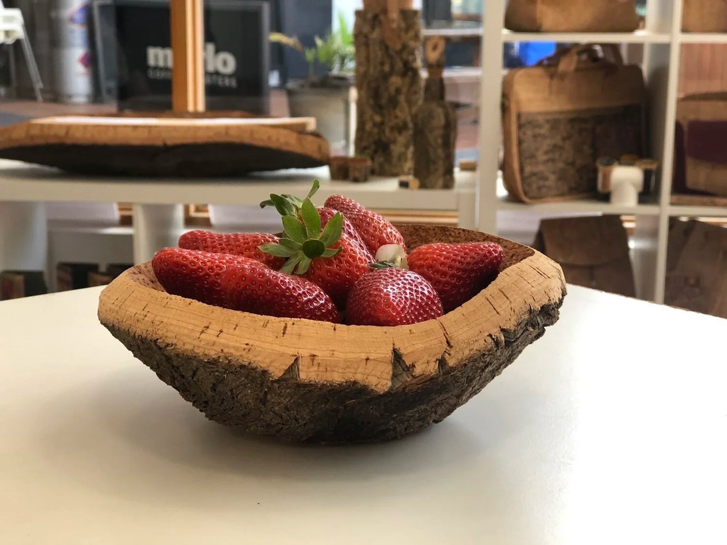 New~Unique Cork  Bowl