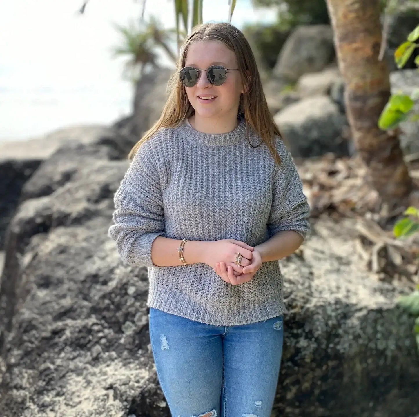 Handmade Cork Starfish Bracelet