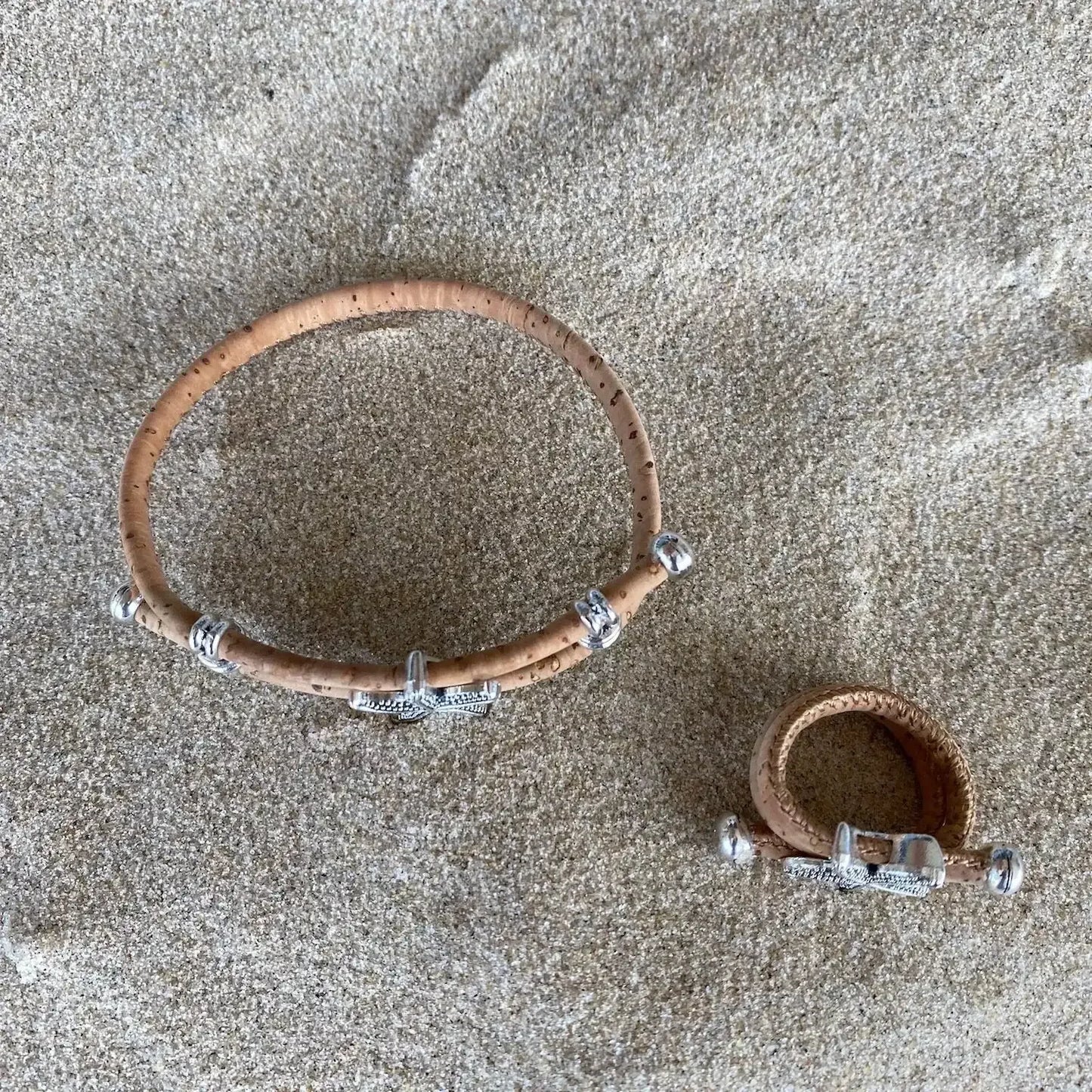 Handmade Cork Starfish Bracelet - The Cork Shop