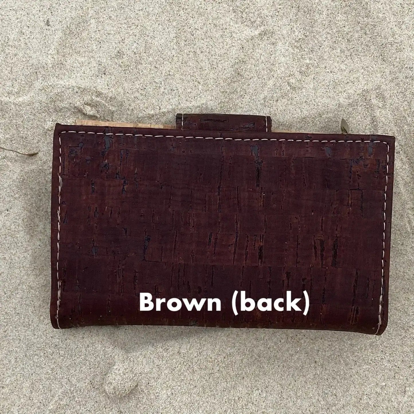 Natural Cork Wallet with Two ID Windows- Charli