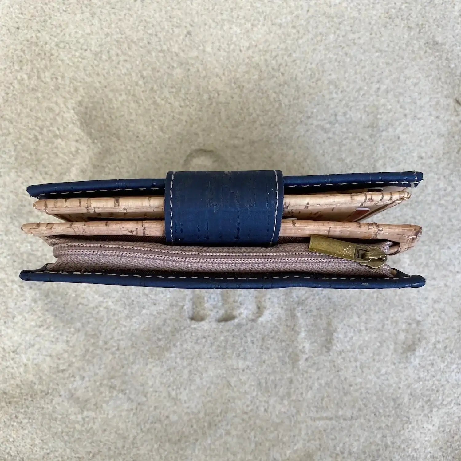 Natural Cork Wallet with Two ID Windows- Charli