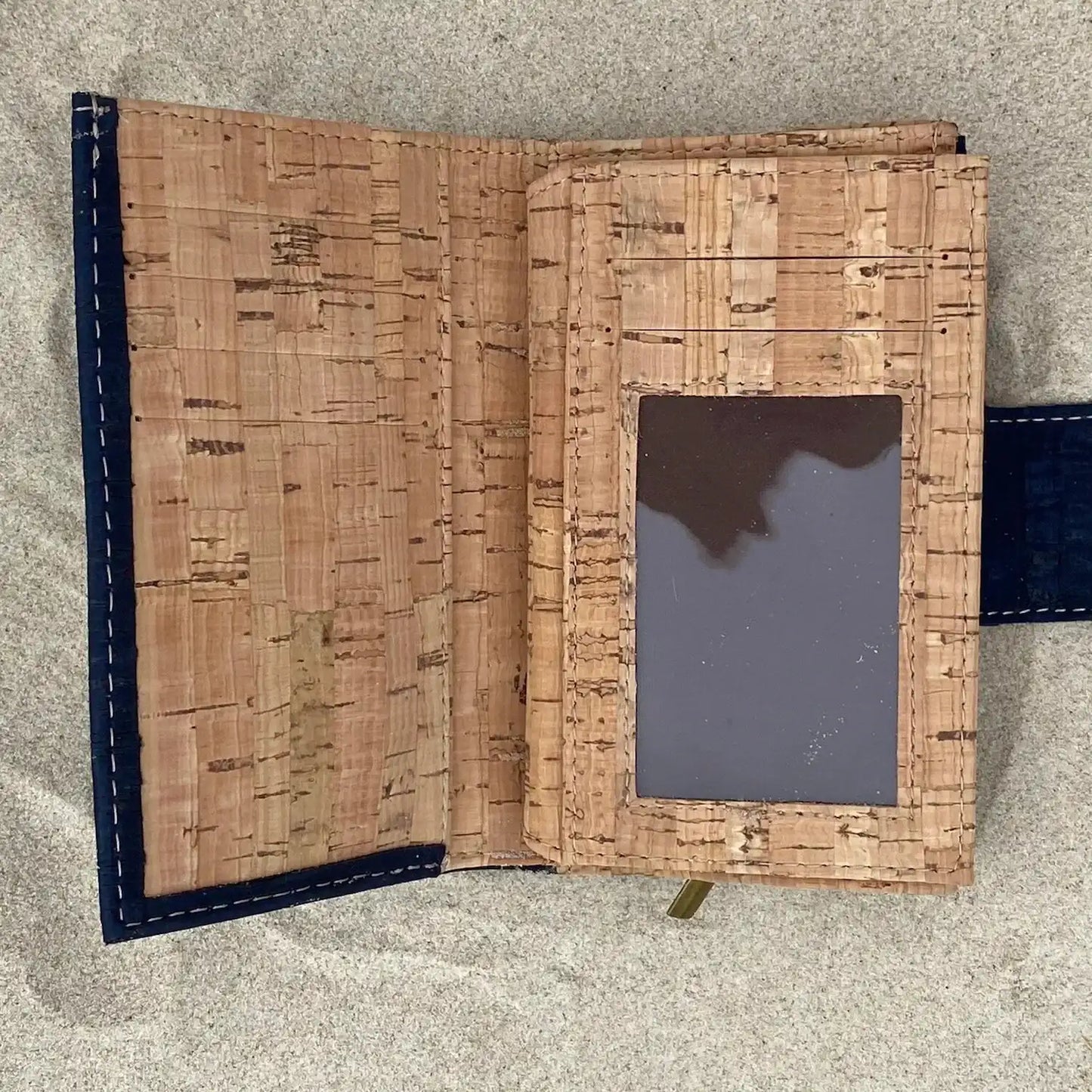Natural Cork Wallet with Two ID Windows- Charli