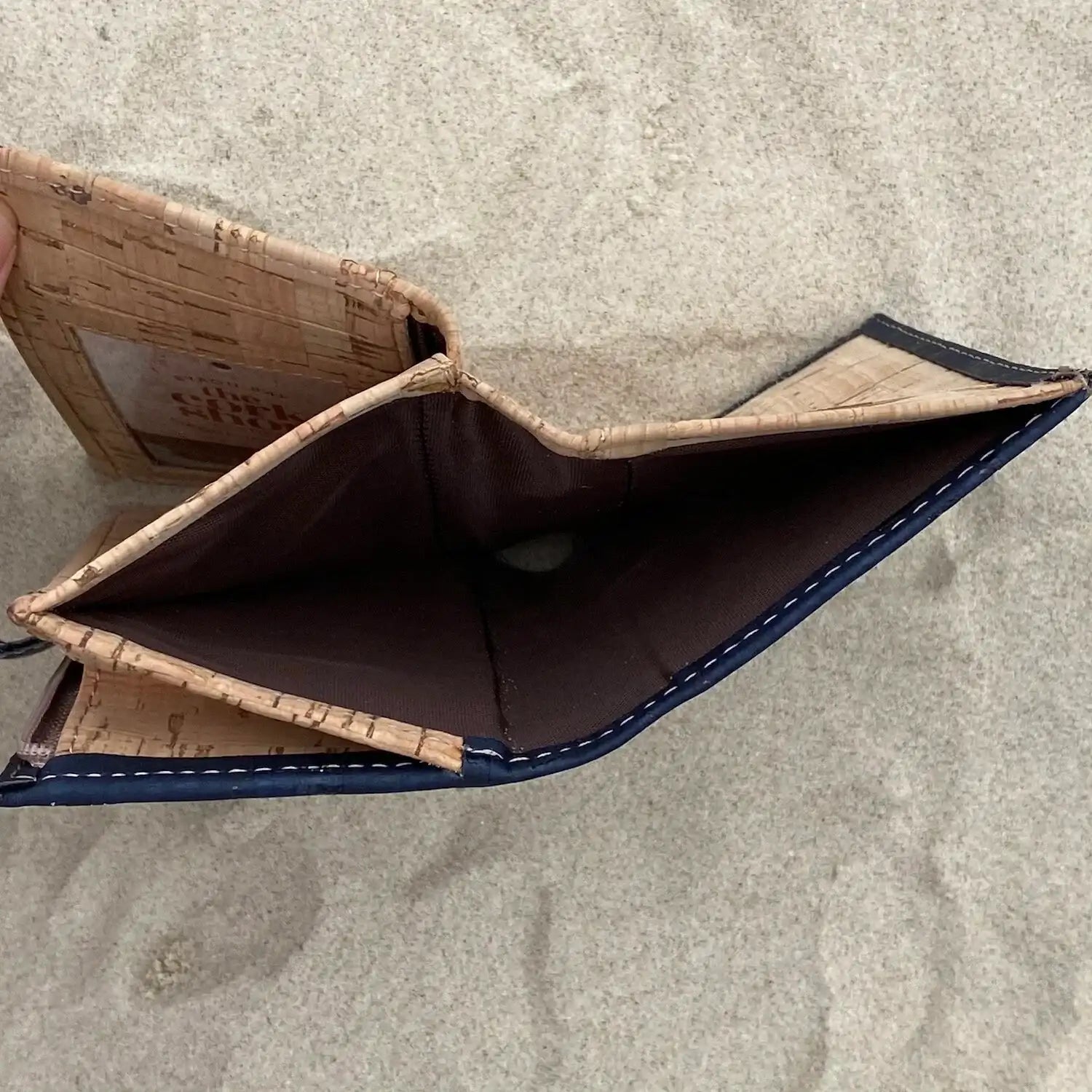 Natural Cork Wallet with Two ID Windows- Charli