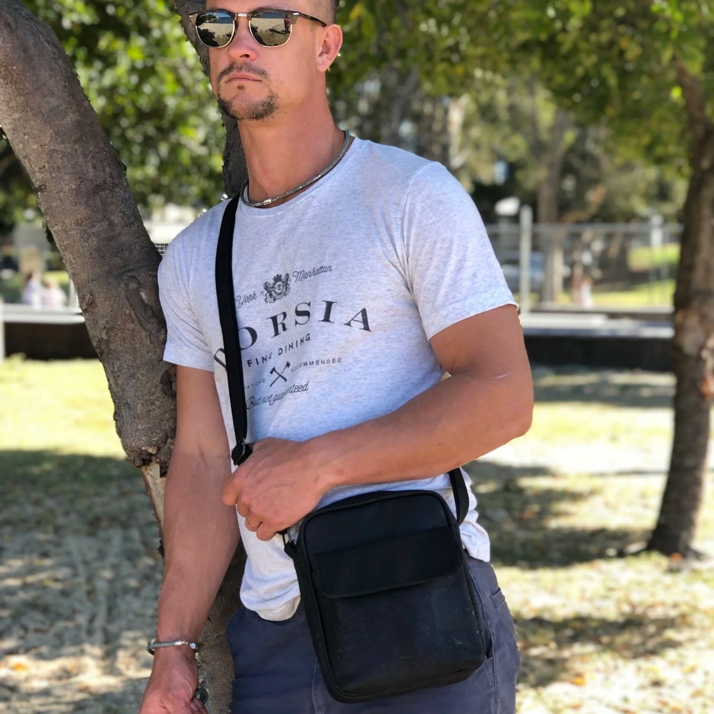 Cork Satchel Bag - Coco with Flap