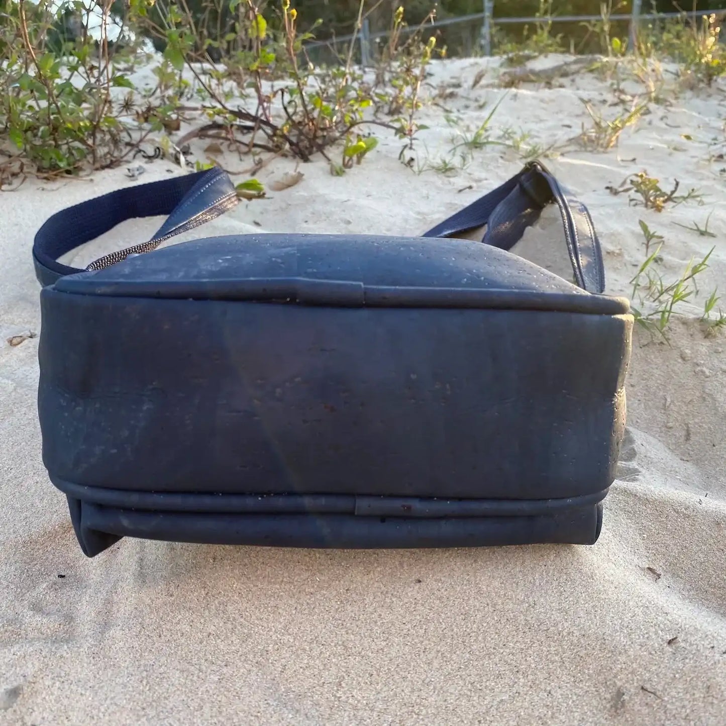 Cork Satchel Bag - Coco with Flap