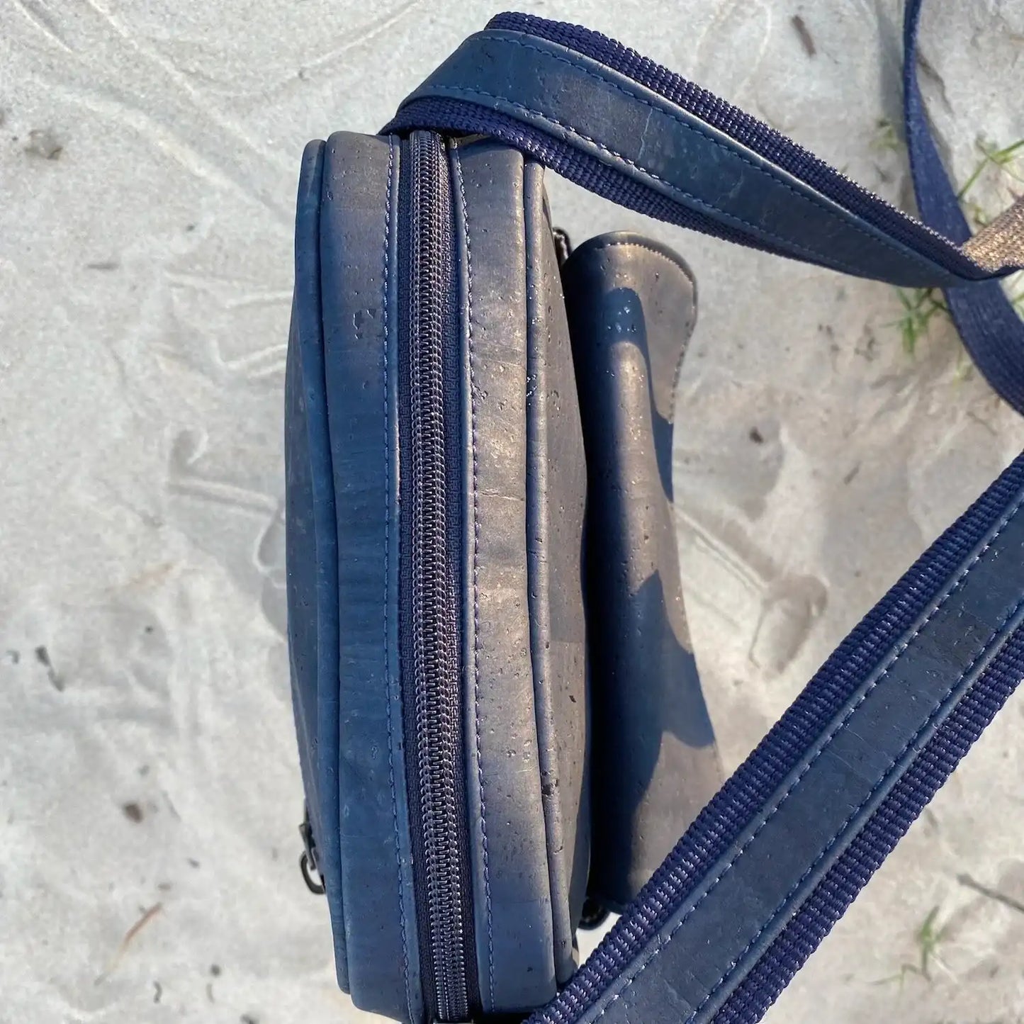 Cork Satchel Bag - Coco with Flap