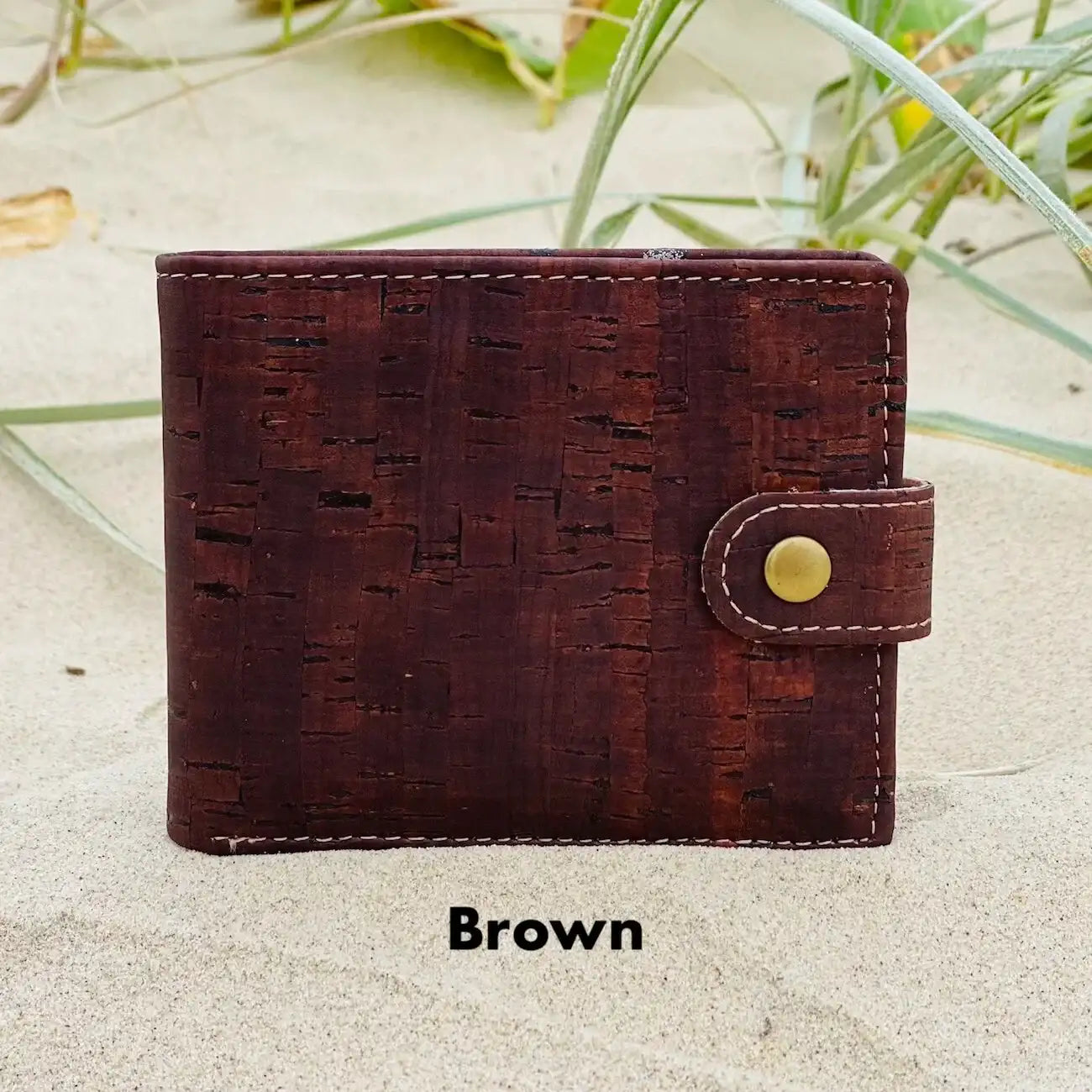 Mens Natural Cork Wallet - John