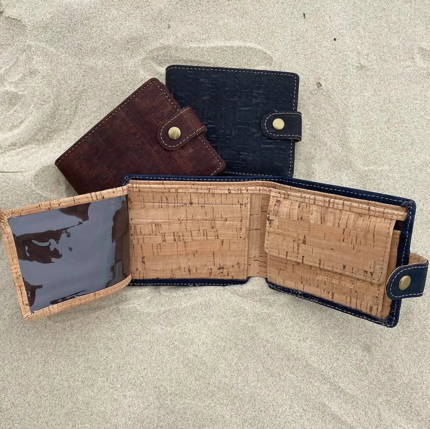 Mens Natural Cork Wallet - John