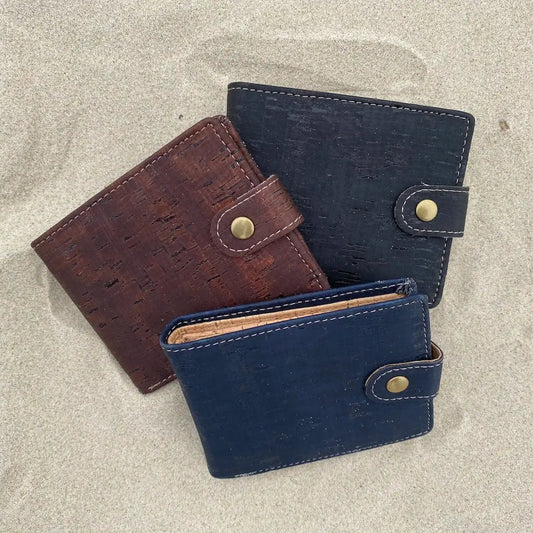 Mens Natural Cork Wallet - John