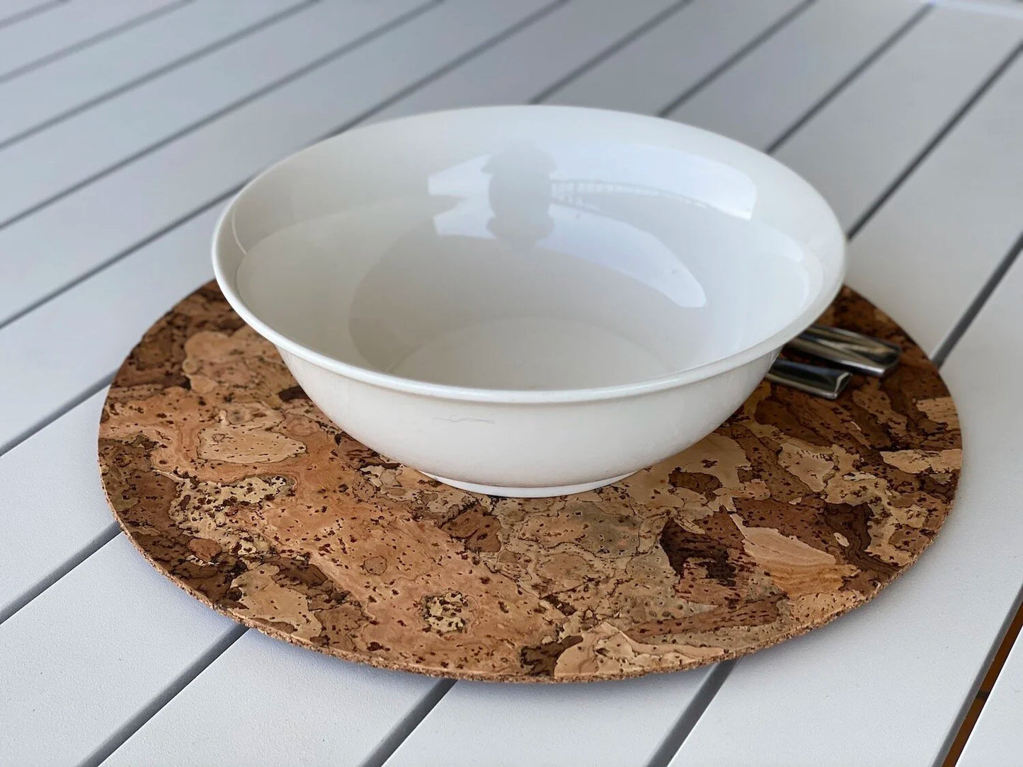 Natural Cork Placemat- Round