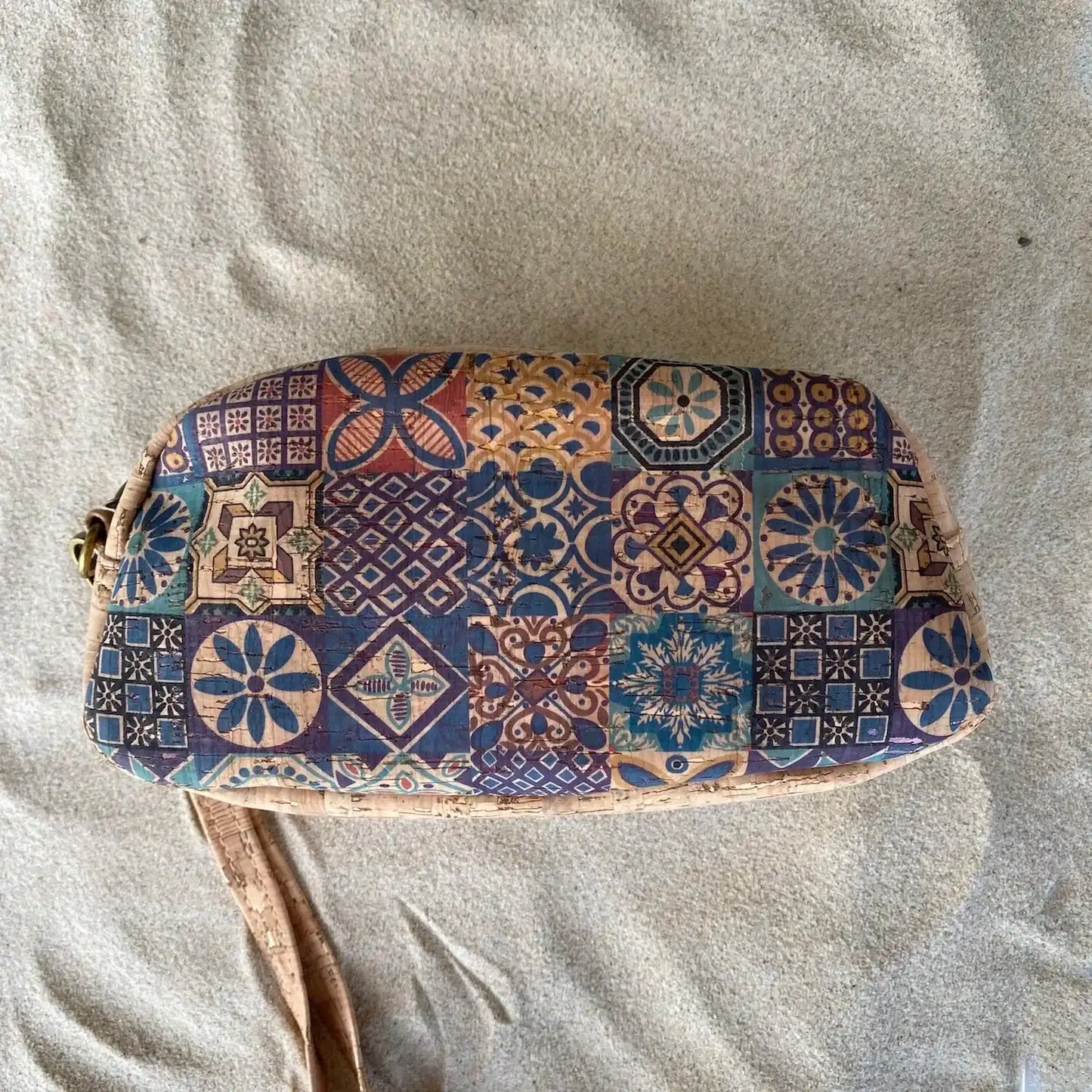 Natural Cork Case/Cosmetic bag- Tahlia